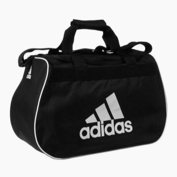 NWT PURPLE BROWN ADIDAS DIABLO SMALL DUFFEL BAG - Picture 1 of 5